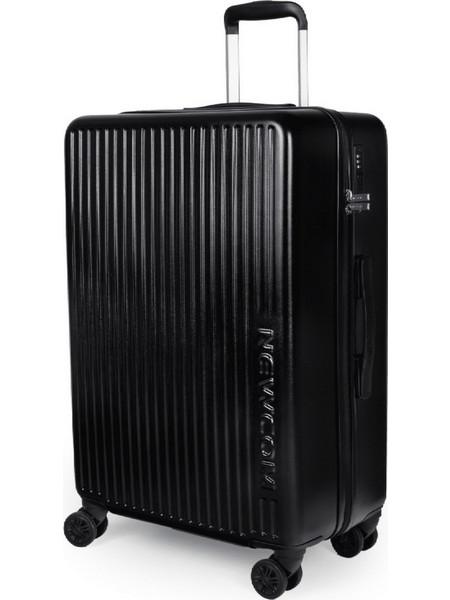 Newcom N1490/50 Βαλίτσα Καμπίνας 55x38x22cm με 4 Ρόδες Μαύρη