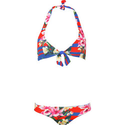 EA7 Bikini Set Τριγωνάκι Floral Πολύχρωμο 9110316Ρ76316233