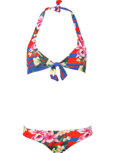 EA7 Bikini Set Τριγωνάκι Floral Πολύχρωμο 9110316Ρ76316233