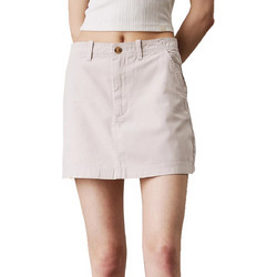 Calvin Klein Μίνι Φούστα Τζιν Ψηλόμεση Nude J20J224864-PDH