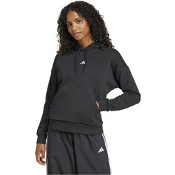 Adidas Essentials Small Logo FeelCozy Γυναικείο Αθλητικό Φούτερ με Κουκούλα Μαύρο JN1861