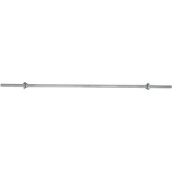 Welfit EF4068 Ίσια Μπάρα 7.6kg Φ28mm 160cm με Βιδωτά Κολάρα