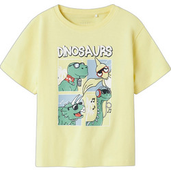 Name It Ss Nreg Παιδικό T-Shirt Κοντομάνικο Κίτρινο 13241567