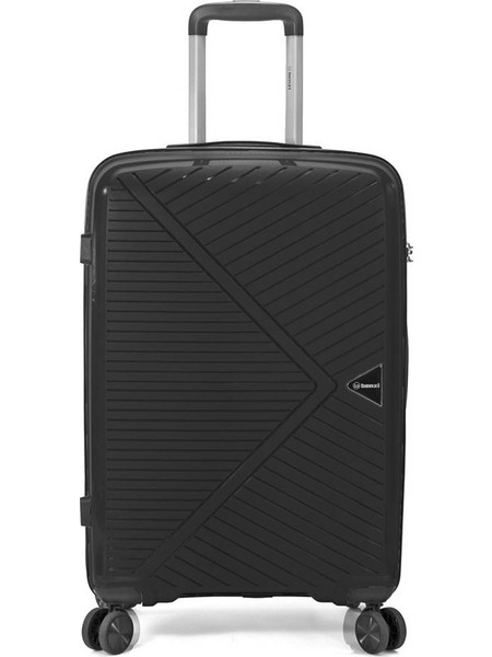 Benzi BZ5710 Βαλίτσα Μεγάλη 76x47x27cm με 4 Ρόδες Μαύρη