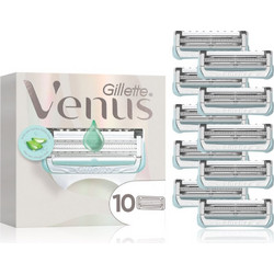 Gillette Venus Ανταλλακτικές Λεπίδες για Γυναικεία Ξυραφάκια με 2 Λεπίδες & Λιπαντική Ταινία 10τμχ