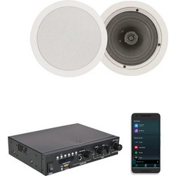 Adastra 2*CC6V+A200 Σετ Παθητικά Ηχεία Οροφής 50W Λευκά