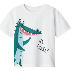 Name It Παιδικό T-Shirt Κοντομάνικο Λευκό 13238145