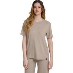 Target Γυναικείο Αθλητικό T-Shirt Καφέ S25-66412-51