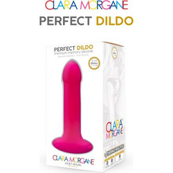 Clara Morgane Perfect Dildo με Βεντούζα 14cm Ροζ