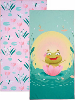 Kentia Float 259 Παιδική Πετσέτα Θαλάσσης Microfiber Πράσινη 70x140cm 77978