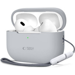 Tech-Protect Θήκη Σιλικόνης για Apple AirPods Pro 1 / 2 Γκρι