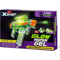 Zuru X-Shot Hyper Gel Glow In The Dark Series 1 Σετ Παιδικό Όπλο με Σφαίρες Gel 36782