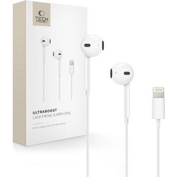 Tech-Protect Ultraboost Handsfree Earbud Lightning White
