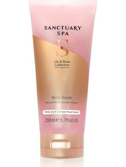 Sanctuary Spa Lily & Rose Scrub Σώματος 200ml