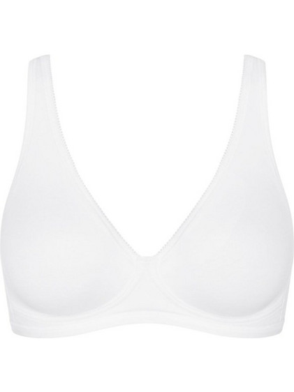Sloggi Bralette χωρίς Μπανέλα Λευκό 10222327-0003