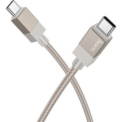 Hoco X110 Honorific Braided USB-C to USB-C 60W 1m Golden 6942007646833
