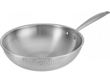 Resto Kitchenware Wok Ανοξείδωτο 28cm