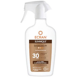 Ecran Sunnique Broncea+ Αδιάβροχο Γαλάκτωμα Μαυρίσματος Σώματος SPF30 200ml