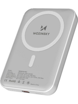 Wozinsky Wireless Magsafe Power Bank 10000mAh White