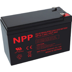 NPP NP12-7.2 F2 Μπαταρία VRLA-AGM 12V 7.2Ah