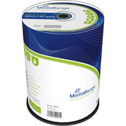 MediaRange MR442 Εγγράψιμα DVD-R 16x 4.7GB Cake Box 100τμχ