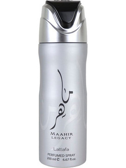 Lattafa Maahir Legacy Ανδρικό Αποσμητικό Spray Χωρίς Αλουμίνιο 200ml