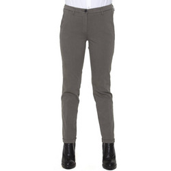 Fred Perry Υφασμάτινο Γυναικείο Παντελόνι Chino Ελαστικό Slim Εφαρμογή Ανθρακί 31502669