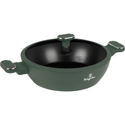 Berlinger Haus Matte Green Κατσαρόλα Πλακερό Αλουμινίου Αντικολλητική Επίστρωση 28cm 3.8lt