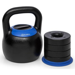Klarfit 10034384 Ρυθμιζόμενο Kettlebell Πλαστικοποιημένο