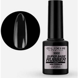 Elixir 3002 Rubber Base Ημιμόνιμο Βερνίκι Νυχιών 5ml