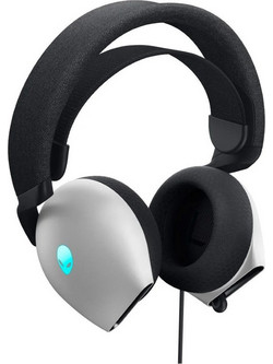 Dell Alienware AW520H Gaming Headset Over Ear Lunar Light