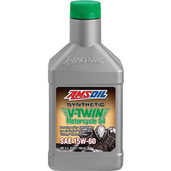 AMSOIL V-Twin Συνθετικό Λάδι Μηχανής 4T 15W-60 946ml