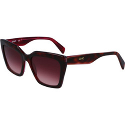 Liu Jo LJ795S 261 Γυναικεία Γυαλιά Ηλίου Πεταλούδα Κοκάλινα Μαύρα με Καφέ Φακό