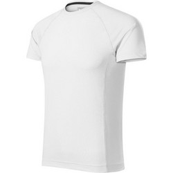 Malfini Ανδρικό Αθλητικό T-Shirt Λευκό MLI-17500