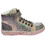 Kickers Παιδικά Μποτάκια Γκρι Λιλά με Σκρατς 972721-30-163