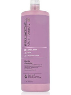 Paul Mitchell Clean Beauty Color Protect Blonde Σαμπουάν για Προστασία Χρώματος & Επανόρθωση για Βαμμένα Μαλλιά 1lt