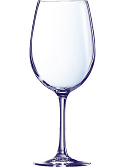 Chef&Sommelier Σετ Ποτήρια Κρασιού Γυάλινα Κολωνάτα Cabernet Tulip 580ml 6τμχ S2712164