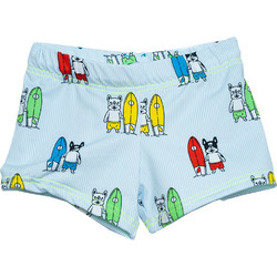 Tortue Βρεφικό Μαγιό Boxer για Αγόρι Γαλάζιο S4-332-300