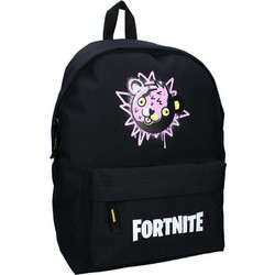 Vadobag Fortnite Σχολική Τσάντα Πλάτης Γυμνασίου - Λυκείου Μαύρη VADO855-00608