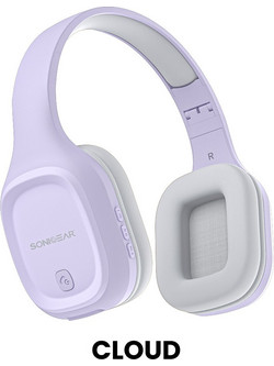 SonicGear Airphone 5 Ασύρματα Bluetooth Ακουστικά Over Ear Cloud