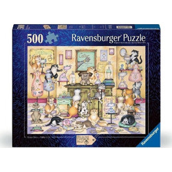 Puzzle Ravensburger Crazy Cats Tabby & Co 500 Κομμάτια