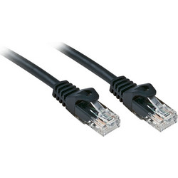 Lindy U/UTP Cat.6 Καλώδιο Δικτύου Ethernet 0.5m Black 48191