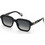 Zadig & Voltaire SZV416 0700 Ανδρικά Γυαλιά Ηλίου Τετράγωνα Κοκάλινα Μαύρα με Μαύρο Degradee Φακό