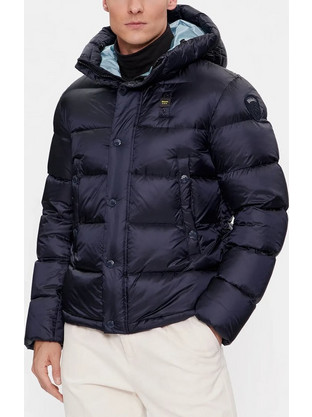 Blauer Ανδρικό Μπουφάν Χειμωνιάτικο Puffer Navy Μπλε 23WBLUC03078