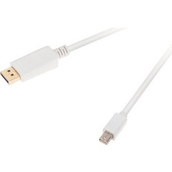 Cabletech Καλώδιο Mini DisplayPort to HDMI Male 1.8m White DM-0852