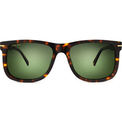 Persol PR0050S 95/M3 Ανδρικά Γυαλιά Ηλίου Τετράγωνα Κοκάλινα Ταρταρούγα με Πράσινο Φακό