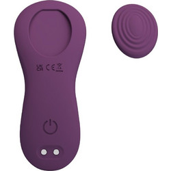 Pretty Love Mane Lay On Clitoris Massager Κλειτοριδικός Δονητής για Ζευγάρια με App Control Μωβ