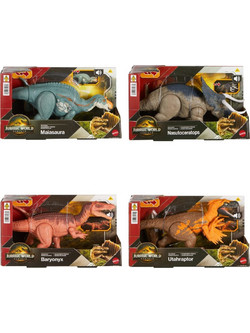 Mattel Jurassic World Rebirth Wild Roar Διάφορα Σχέδια Φιγούρα Δεινόσαυρος για 4+ Ετών JGB87