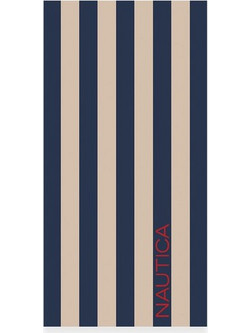 Nautica Nau Πετσέτα Θαλάσσης Navy Μπλε 80x160cm 038120