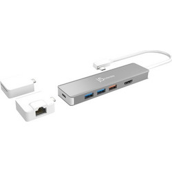 j5create JCD375 USB-C Docking Station με HDMI PD Ethernet